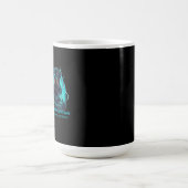 Mug Cyber Guardian Rottweiler Blue Flame - O haute tec (Centre)