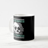 Mug Cyber Hacker Computer Security Expert Cybersecurit (Devant gauche)