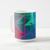 Mug Cyber Lattice : Un Spectre de Lumière (Devant gauche)