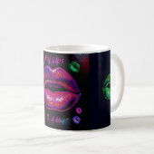 Mug Cyber Lèvres Vénus - Mes lèvres R 4 U (Devant droit)