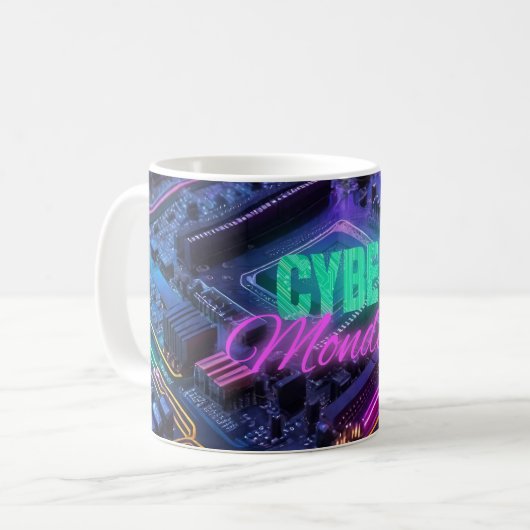 Mug Cyber lundi (Devant gauche)