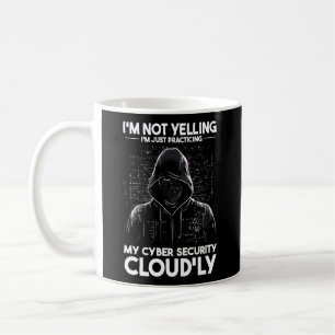 Mug Cyber-pirate De Sécurité Et Cyber-Professionnel De