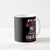 Mug Cyber-pirate De Sécurité Et Cyber-Professionnel De (Devant droit)