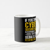 Mug Cyber-pirate De Sécurité Et Cyber-Professionnel De (Devant droit)