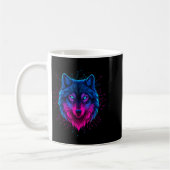 Mug Cyber Wolf For Animal Lovers And Birthday And Birt (Gauche)