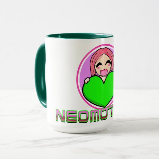 Mug Cyberpunk de Neomotoko (Devant gauche)