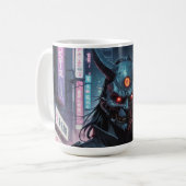 Mug Cyberpunk Demon Samurai (Devant gauche)