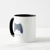 Mug  ​Cyberpunk Gaming Controller - Neon Game On Tech  (Devant gauche)