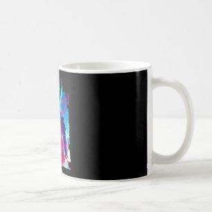 Mug Cyberpunk néon samouraï art japonais