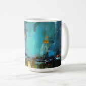 Mug Cyberpunk Rain Street (Devant droit)