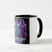 Mug Cyberpunk Tech Friends Digital Bond (Devant droit)