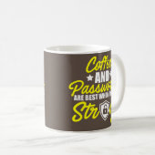 Mug Cybersécurité Informatique Analyste Café Certifié  (Devant droit)