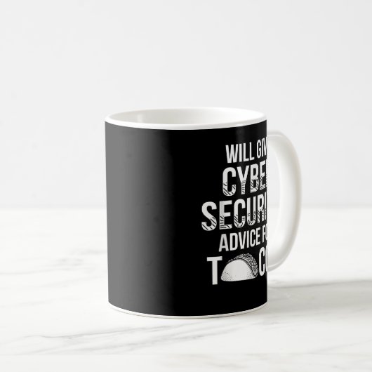 Mug Cybersécurité IT Analyst US Art Certified Tech (Devant droit)