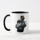 Mug Cyborg & Bust d'arme (Gauche)