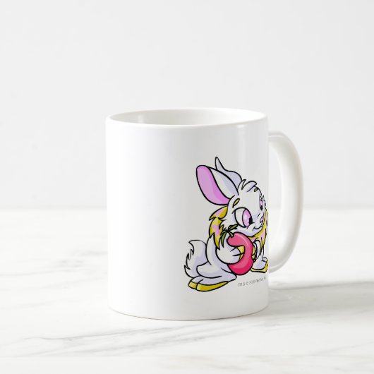 Mug Cybunny jaune étreignant Negg (Devant droit)