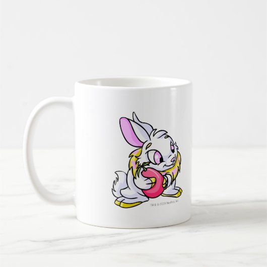 Mug Cybunny jaune étreignant Negg (Gauche)