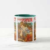 Mug Cycles Perfecta, Alphonse Mucha Art Nouveau (Centre)