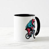 Mug Cycling Bulldog (Devant droit)