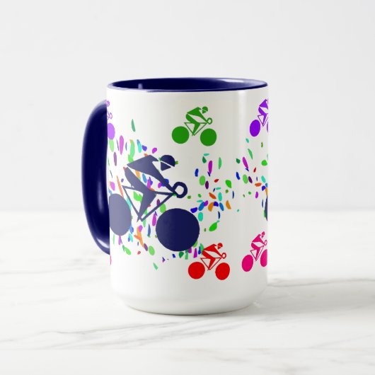 MUG CYCLISME (Devant gauche)