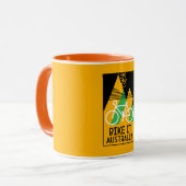 Mug Cyclisme Australie (Devant gauche)