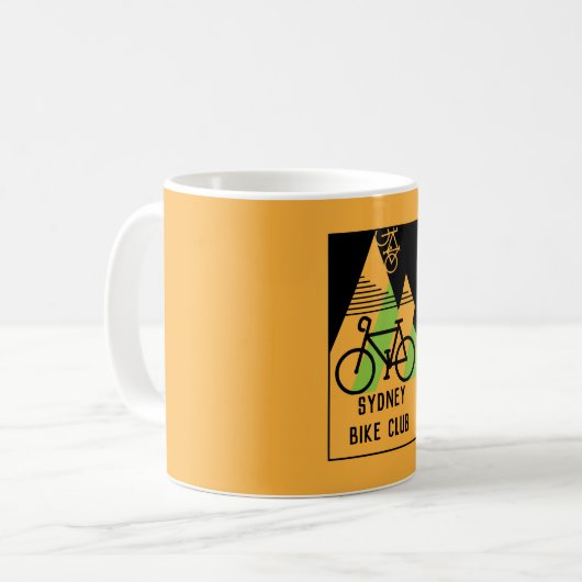 Mug Cyclisme Australie (Devant gauche)
