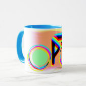 Mug Cyclisme bicyclette Biker (Devant gauche)