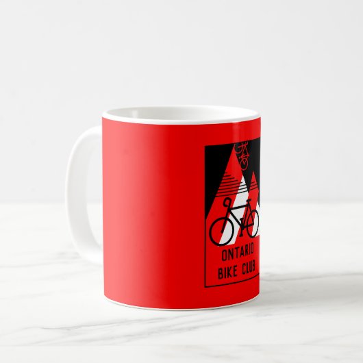Mug Cyclisme Canada (Devant gauche)