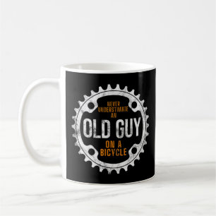 Mug Cyclisme Homme - Ne Sous-Estimez Jamais Un Vieux T