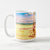 Mug Cyclisme le long de la plage (Gauche)
