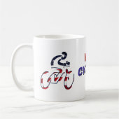 Mug Cyclisme Patriotique USA (Gauche)