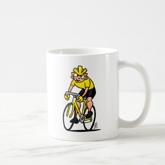 Mug Cycliste - faisant un cycle (Droite)
