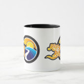 Mug cycliste montée et roulée (Centre)