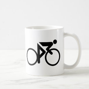 Mug cycliste noir
