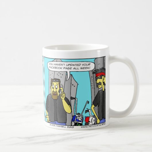 Mug Cyclistes de câble (Droite)