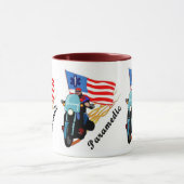 Mug Cyclistes d'infirmier (Centre)