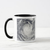 Mug Cyclone René au-dessus de l'océan Pacifique Sud (Gauche)