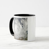 Mug Cyclone tropical Yasi sur l'Australie 2 (Devant gauche)