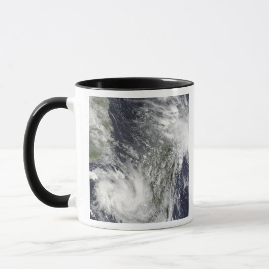 Mug Cyclones tropicaux Eric et Fanele (Gauche)