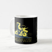 Mug CYCLOPATH drôle VTT idée cadeau (Devant gauche)