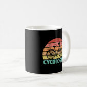 Mug Cycologiste Funny Cycling (Devant droit)