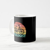Mug Cycologiste Funny Cycling (Devant gauche)