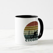 Mug Cycopath drôle dire (Devant droit)