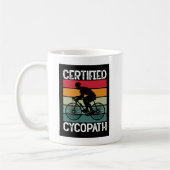 Mug Cycopath pour cyclistes (Gauche)