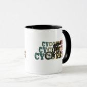 Mug Cycopath - Vélo de Montagne - Cyclisme Drôle (Devant droit)