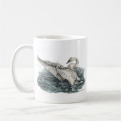 Mug Cygne blanc sur l'eau (Gauche)