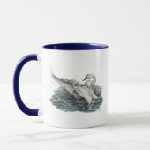 Mug Cygne blanc sur l'eau (Gauche)