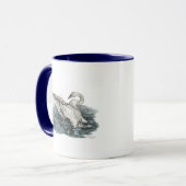Mug Cygne blanc sur l'eau (Devant gauche)