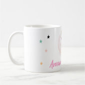 Mug Cygne chic, Étoiles, Princesse (Gauche)