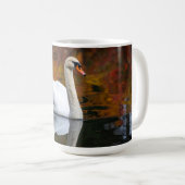 Mug Cygne élégant (Devant droit)