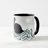 Mug Cygne noir (Devant droit)